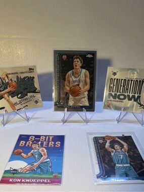 2026 Topps Kon Knueppel Charlotte Hornets Rookie 17 Card Lot NBA